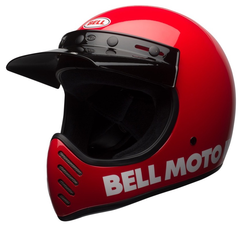 Amazon.com: BELL Moto-3 Helmet (Matte/Gloss Black Classic