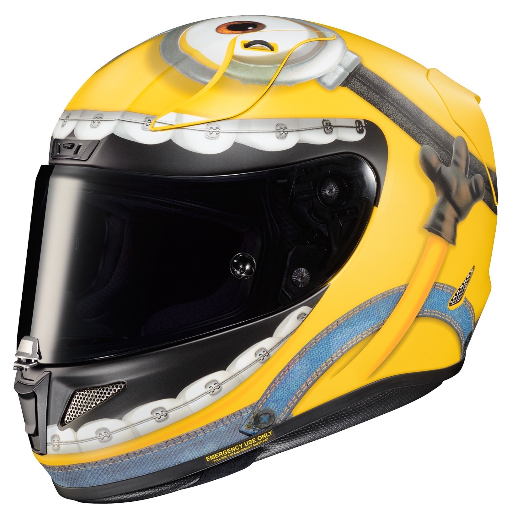 Se tilbage billetpris pastel HJC RPHA 11 Otto Minion | MKC Moto