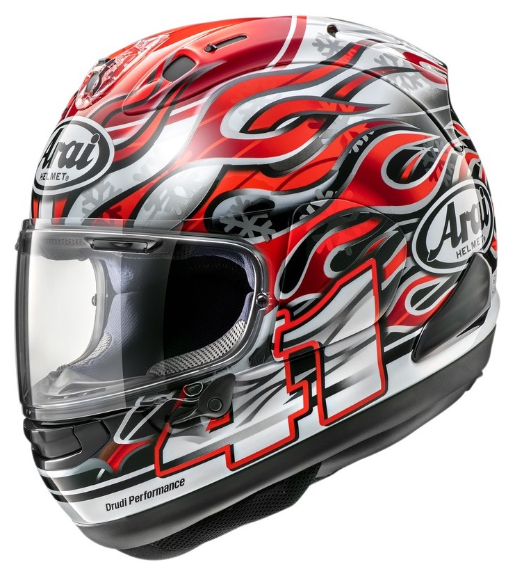 Helm arai top haga