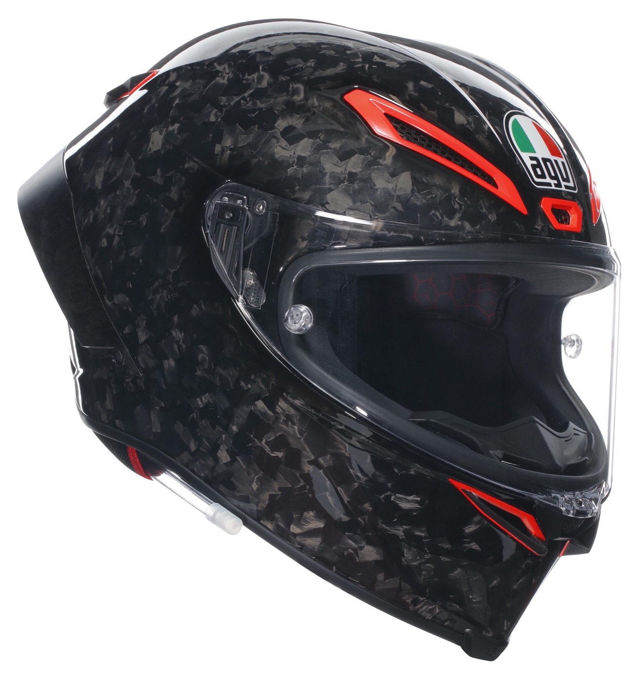 Amazon.com: AGV Pista GP RR Ghiaccio Street Helmet-M