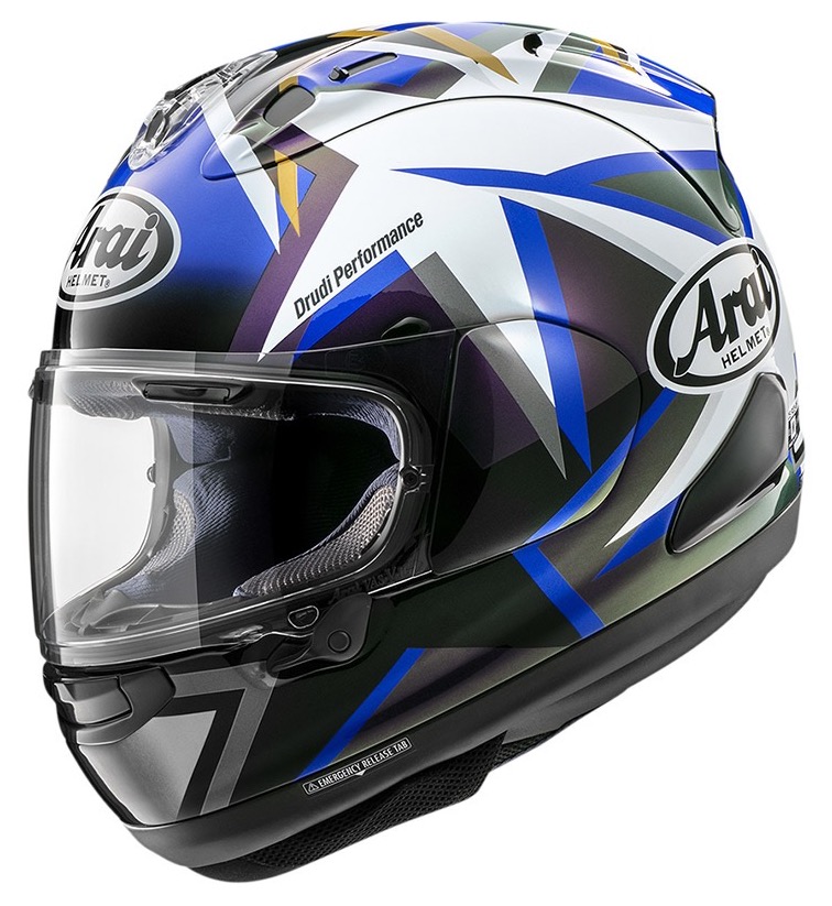 Arai RX 7V EVO Maverick Star Helmet MKC Moto