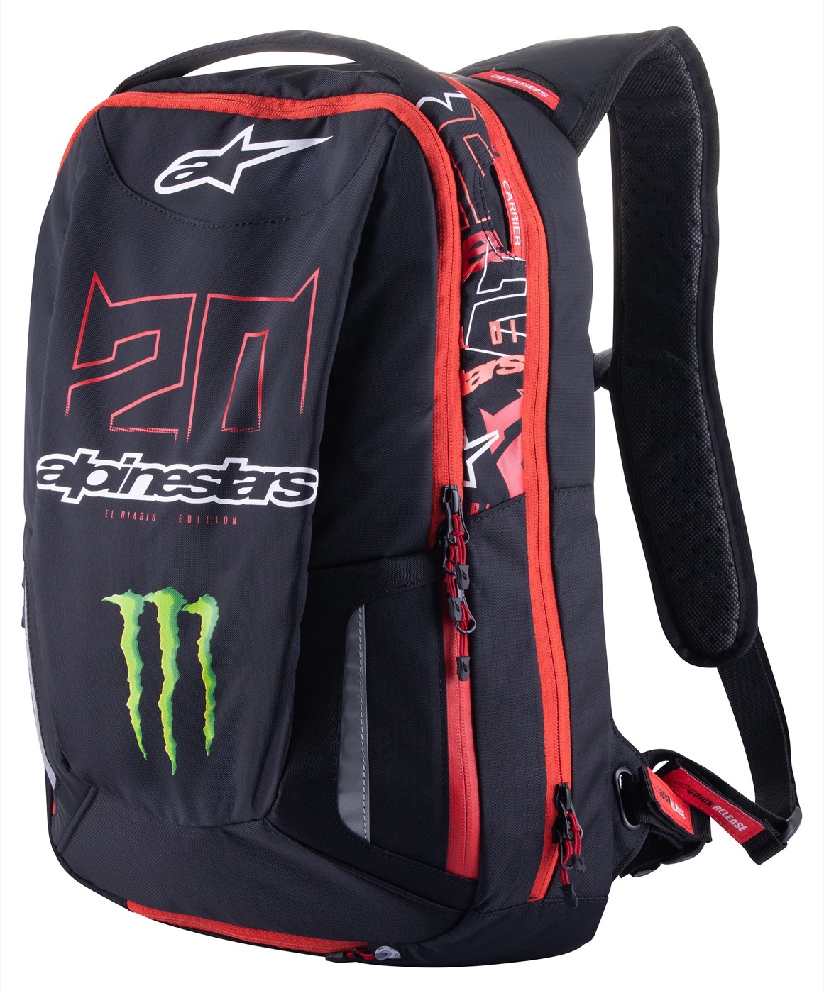 Amazon.com: Alpinestars KOMODO BAG BLACK/WHITE : Automotive