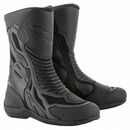 Dojo Denjo Wasserfestes Motorrad Stiefel Touring Commuter Schwarz Dojo Denjo Wasserfestes Motorrad Stiefel Touring Commuter Schwarz