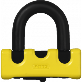 DISKLOK Gold Edition MEDIUM 39-41.5cm Yellow Steering Wheel