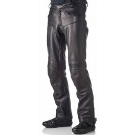 Leather shop motorcycle pants