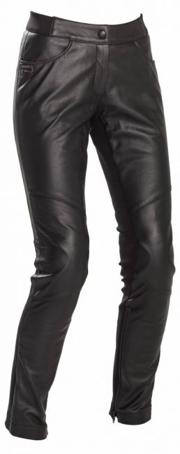 RST GT CE 2131 Ladies Leather Motorcycle Jeans Womens Biker Trousers Pants  Black | eBay