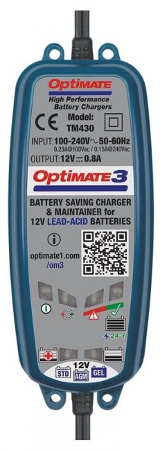 Chargeur de batterie Optimate 3 OPTIMATE - , Chargeur