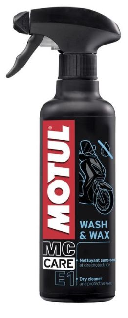 E1 Wash & Wax cleaning spray