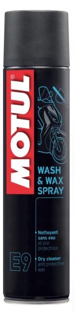 E9 Wash & Wax cleaning spray