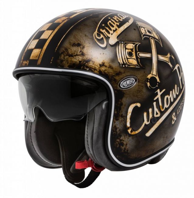 Premier Vintage OP 9 BM motorcycle helmet MKC Moto