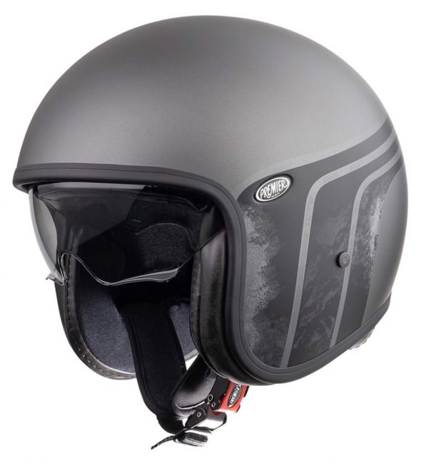 Vintage EVO BTR 17 BM motorhelm