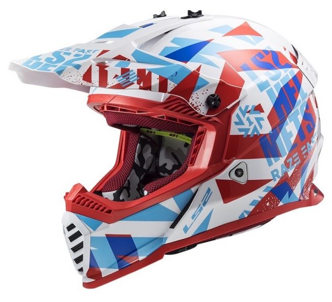 MX437 Fast EVO Funky motorhelm