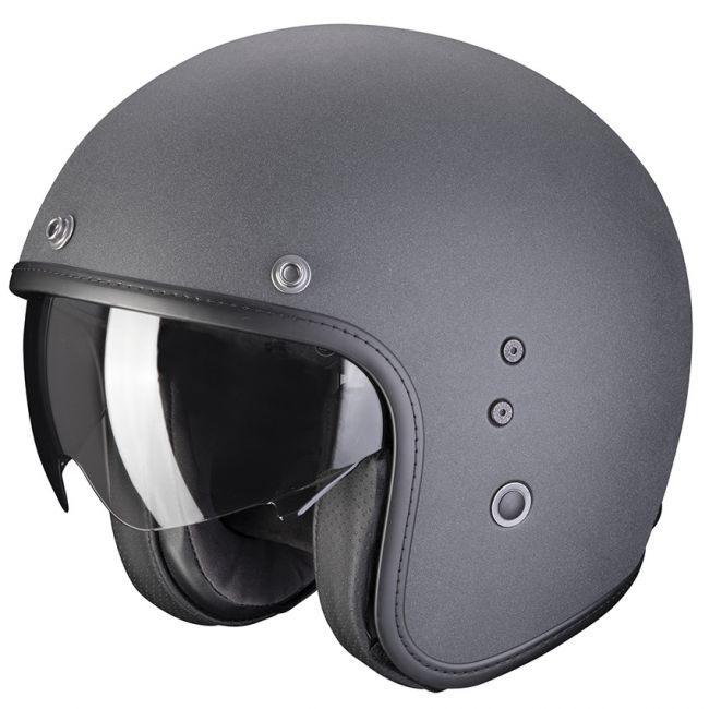 Belfast EVO Graphite motorhelm