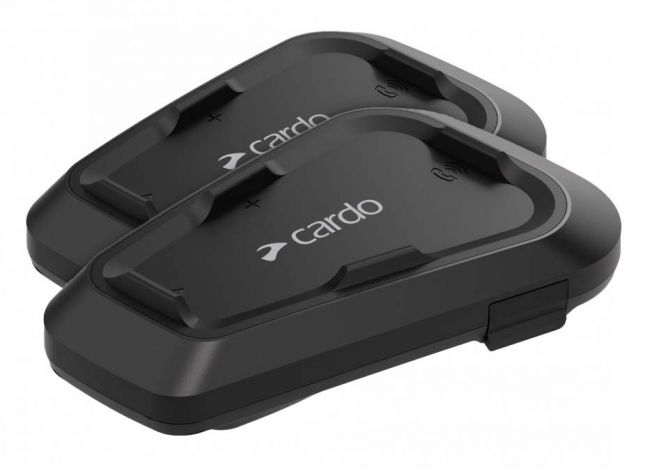 Cardo Spirit HD Motorcycle Bluetooth Communication Headset - Black