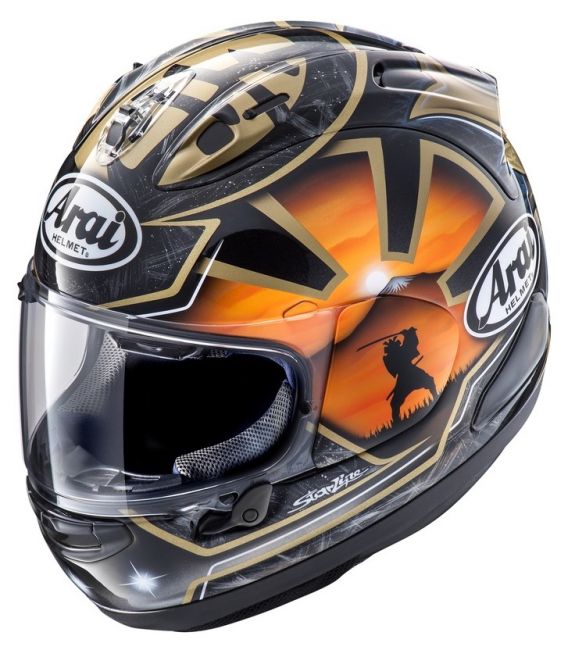 RX-7V EVO Pedrosa Spirit motorhelm