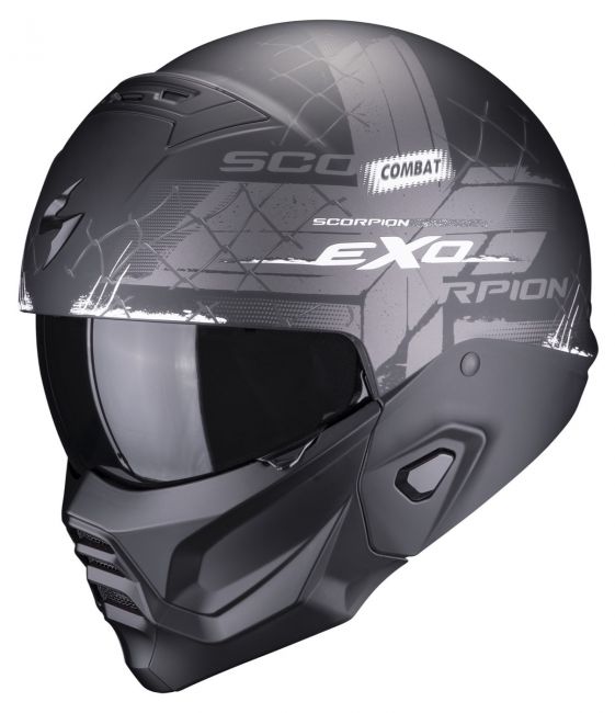 EXO-Combat II Xenon Motorradhelm