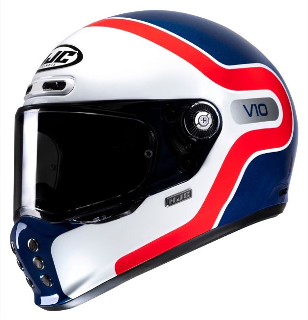 HJC V10 Grape Helmet MKC Moto