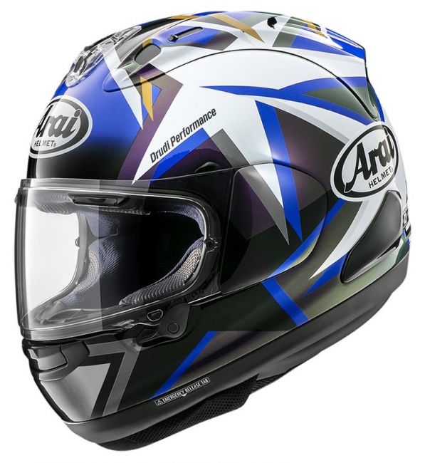 Arai RX 7V EVO Maverick Star Helmet MKC Moto