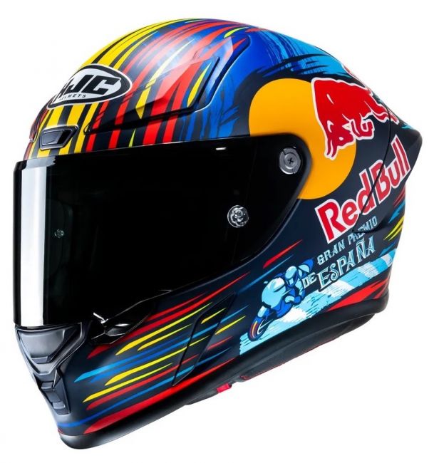 HJC RPHA 1 Jerez Red Bull Helmet MKC Moto