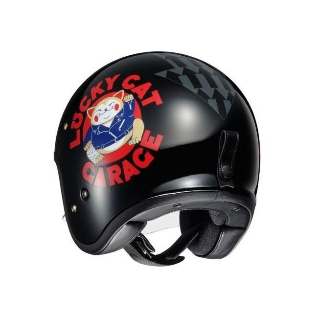 魅力的な価格 Lucky J.O Shoei Cat Moto MKC | Helmet Garage セキュリティ・セーフティ