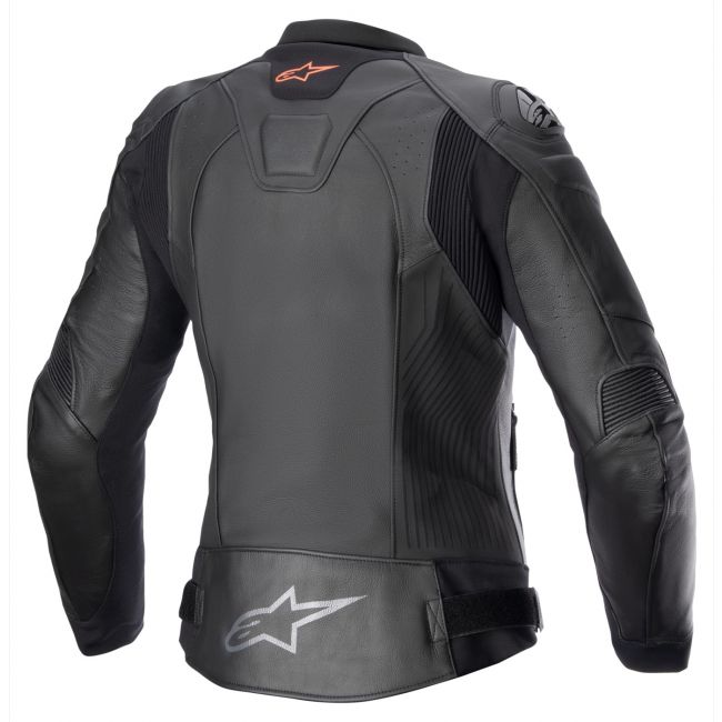 GP Plus V4 Leather Jacket - BLACK RACING/SPORT Jackets