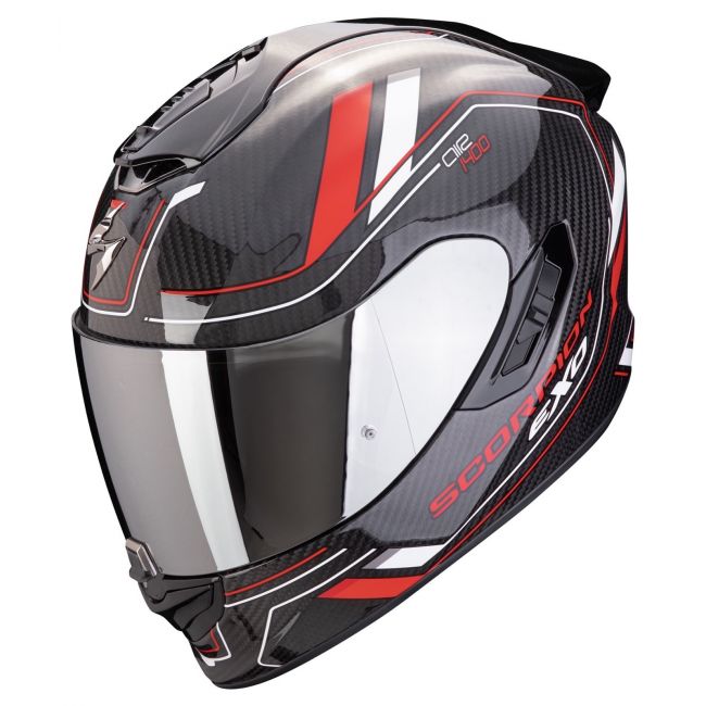 Scorpion EXO 1400 EVO 2 Carbon Air Mirage Helmet MKC Moto
